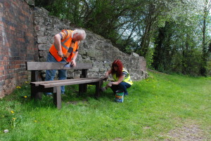 Volunteers working on the Ashby Canal