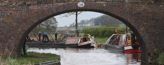 ACA Coal boats at Gopsall Wharf