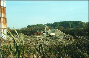 Timber Processing Factory, Market Bosworth, October 2003.  